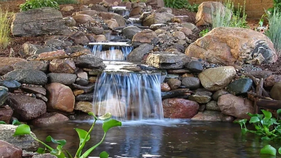 اجرای آبنما صخره ای در شیراز